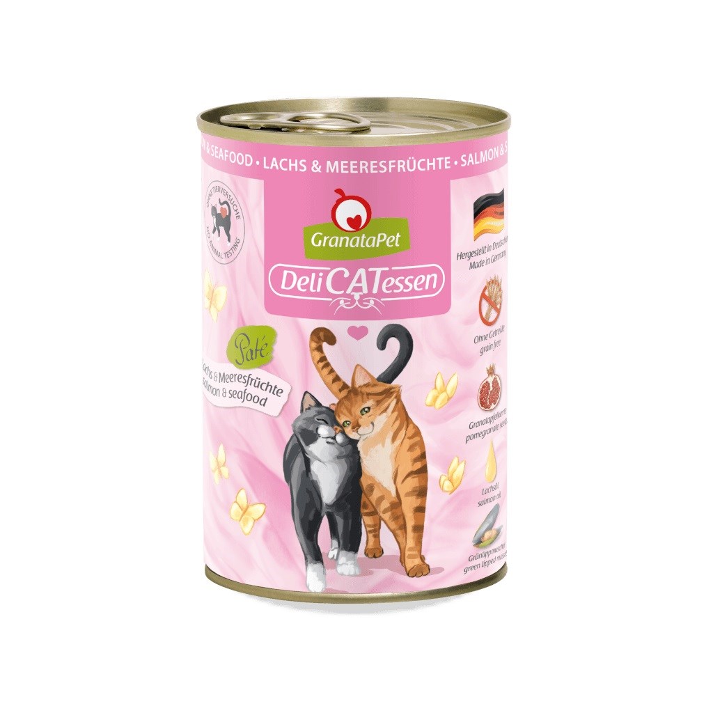 GranataPet DeliCatessen łosoś i owoce morza 400g — zdjęcie 1 z 2