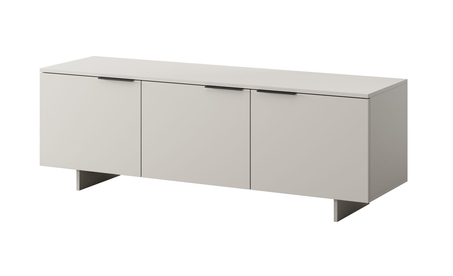 Szafka RTV 3D ALMA 150x41,5xH55 kaszmir — zdjęcie 1 z 4
