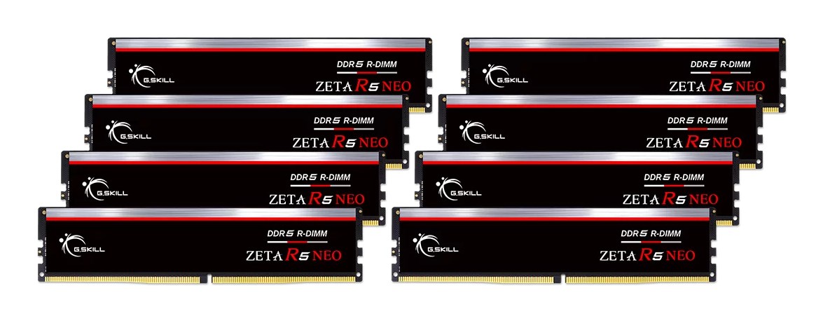 G.SKILL ZETA R5 NEO 8X32GB DDR5 6800MHz ECC — zdjęcie 1 z 2