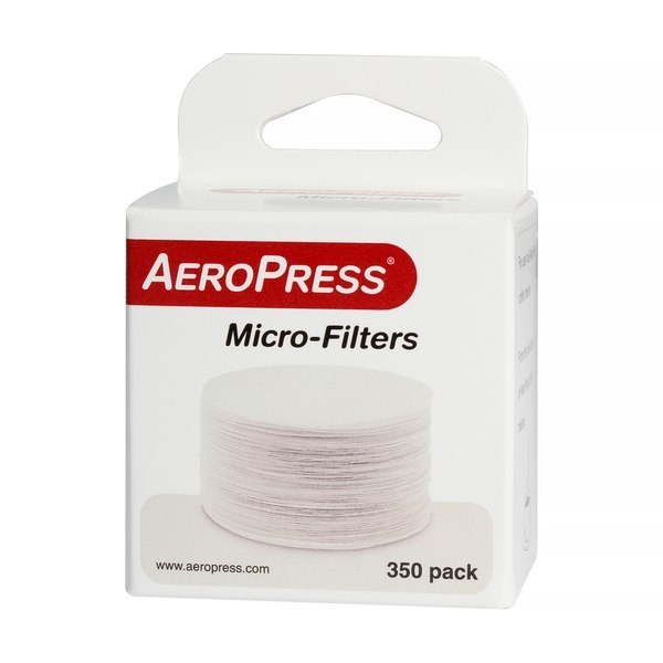 Filtr AeroPress 81R24 do kawy, biały, 350 sztuk — zdjęcie 1 z 4