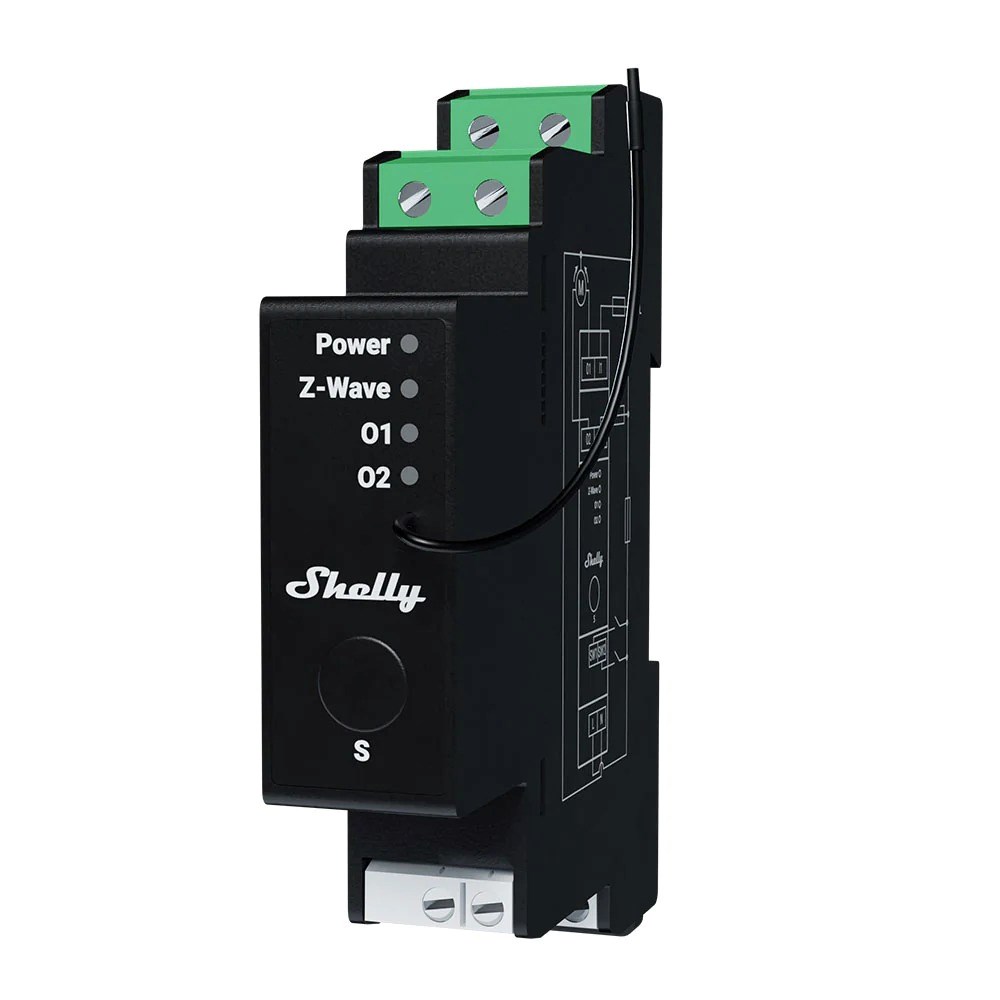 Shelly Wave Pro Shutter LR - Sterownik Z-Wave — zdjęcie 1 z 2