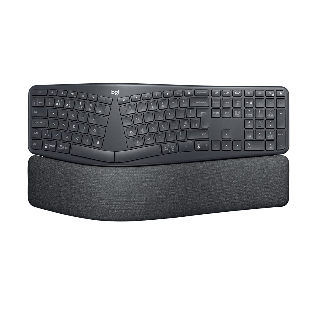 Klawiatura Logitech ERGO K860 - Grafitowa, Bezprzewodowa — zdjęcie 1 z 5