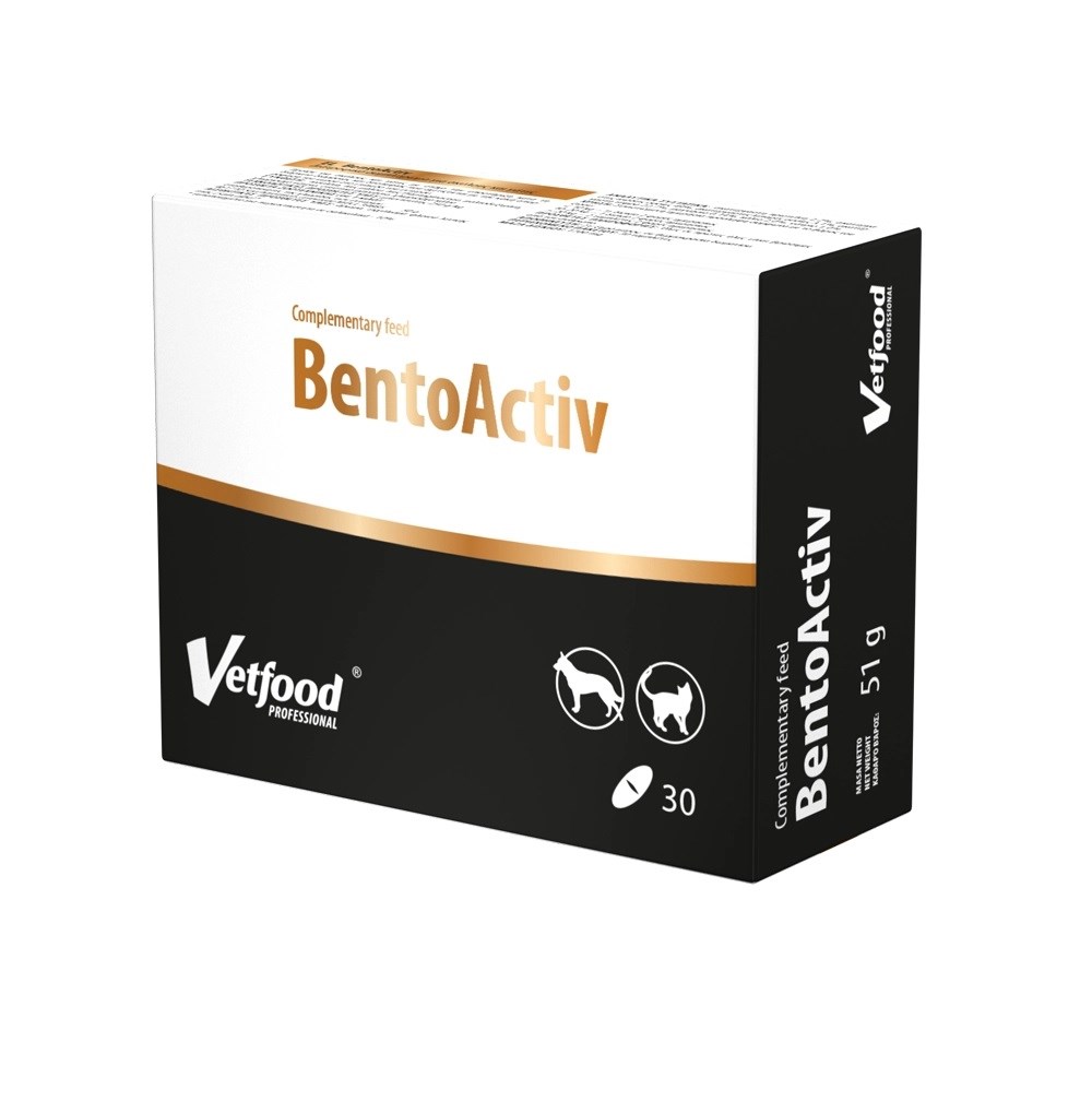 VetFood BentoActiv 30 kapsułek dla psa i kota