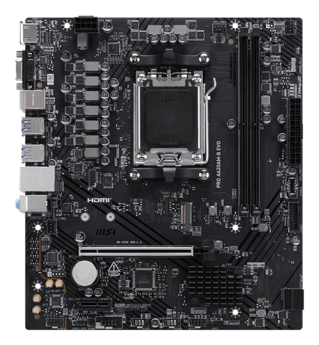 Płyta główna MSI PRO A620AM-B EVO Socket AM5 — zdjęcie 1 z 4