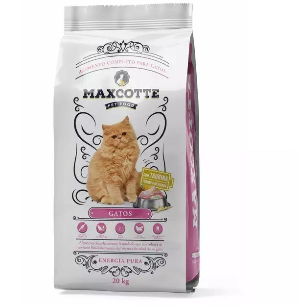 Maxcotte Gatos 20kg - Karma Sucha dla Dorosłych Kotów