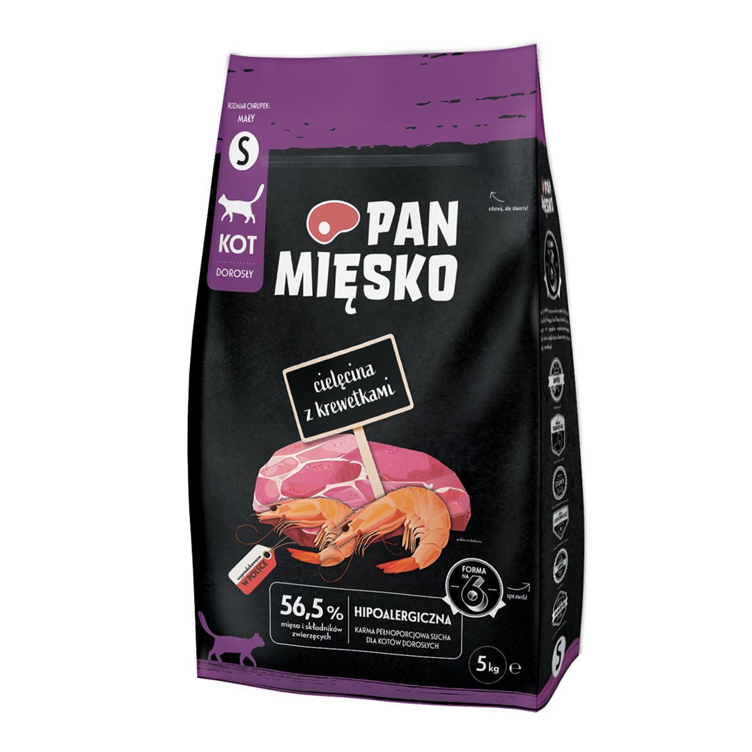 Pan Mięsko Cielęcina z krewetkami 5kg