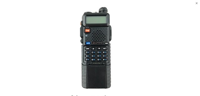 Krótkofalówka Baofeng UV-5R HTQ 3800mAh USB-C — zdjęcie 1 z 5
