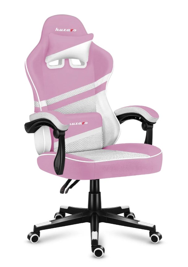 Fotel gamingowy Huzaro Force 4.4 Pink Mesh — zdjęcie 1 z 8
