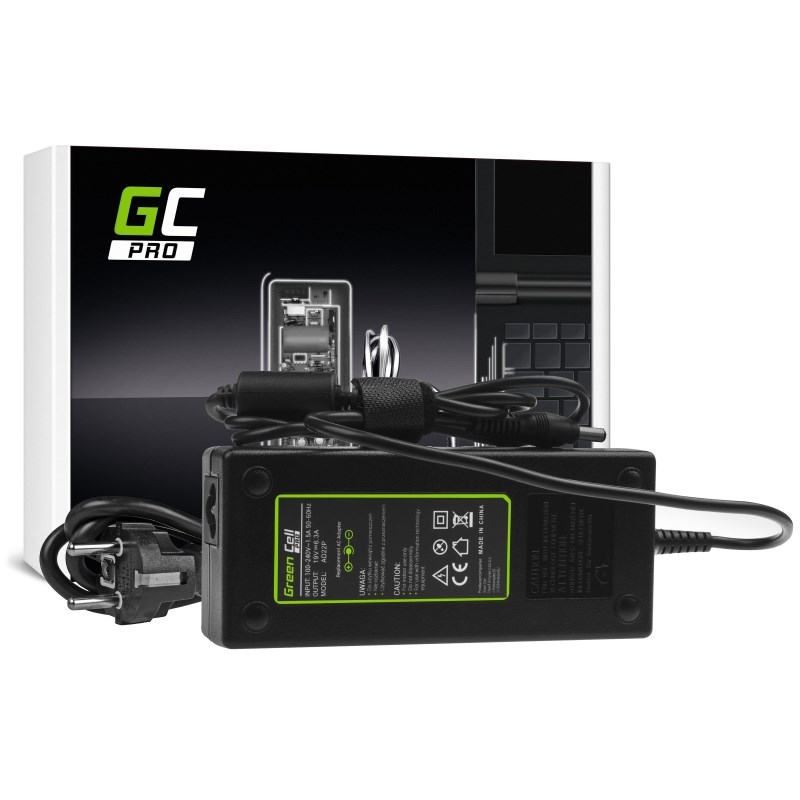 GREEN CELL ZASILACZ AD22P TOSHIBA 19V 6.3A 120W — zdjęcie 1 z 5