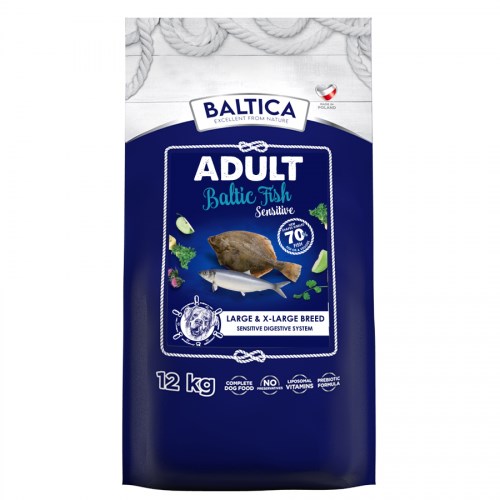 BALTICA EXCELLENT Adult Sensitive Baltic Fish L/XL 12kg — zdjęcie 1 z 2