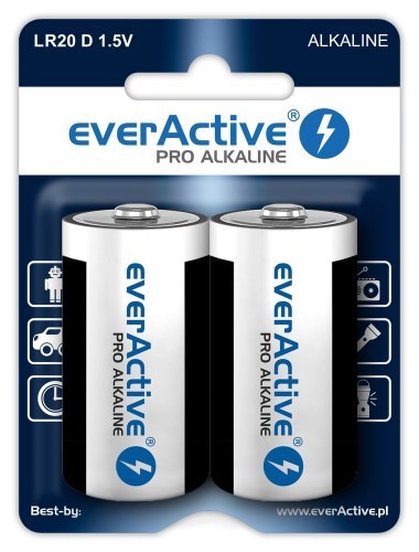 Zestaw baterii everActive EVLR20-PRO (x 2) — zdjęcie 1 z 2