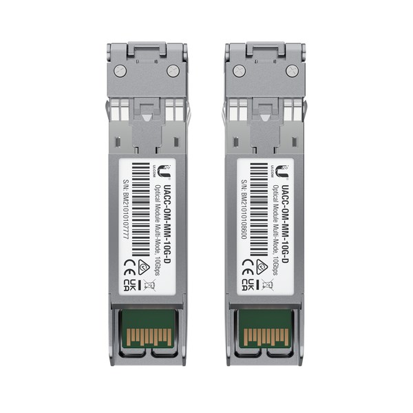 Wkładka SFP+ Ubiquiti 10 Gbps 2-pak — zdjęcie 1 z 6
