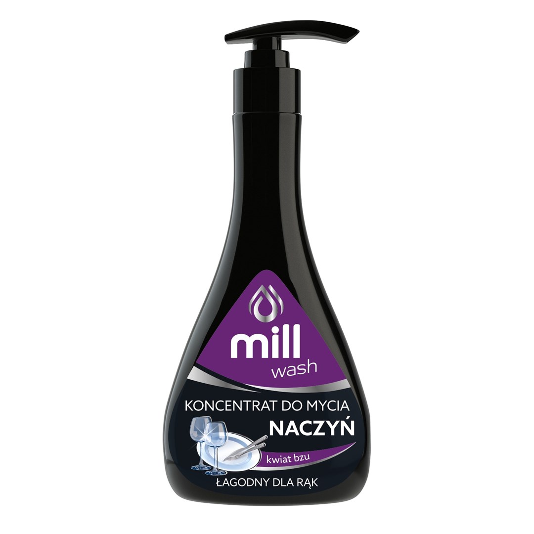 MILL WASH Kwiat Bzu 555ml - Koncentrat do Mycia Naczyń — zdjęcie 1 z 2