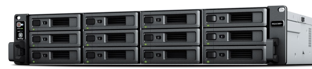 NAS Synology RS2423+; 12x 3.5"/2.5" SATA; Ryzen V1780B — zdjęcie 1 z 7