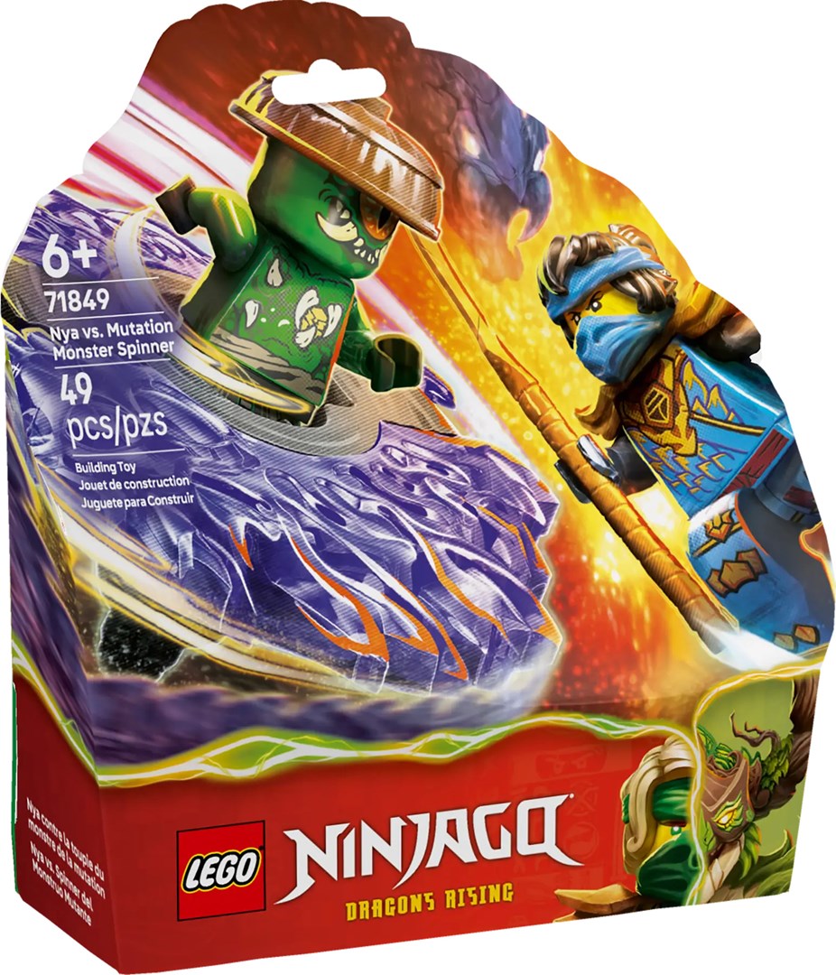 LEGO Ninjago 71849 - Nya vs Potwór [Typ] Zestaw konstrukcyjny LEGO Ninjago [Marka] LEGO [Model] Ninjago 71849 [Kluczowe specy] Nya kontra potwór, zestaw akc — zdjęcie 1 z 8