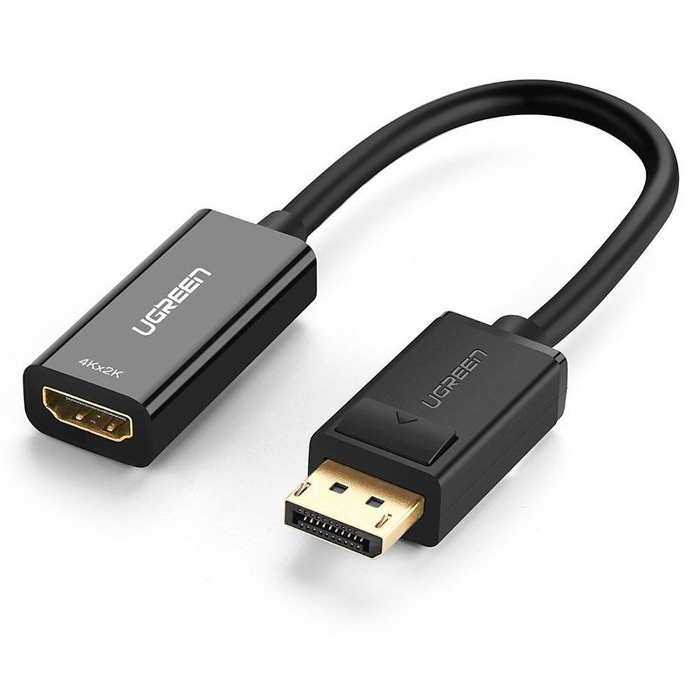 Ugreen przejściówka DisplayPort na HDMI (czarny)