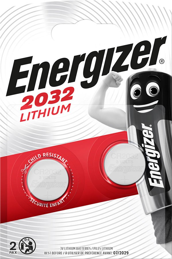 Baterie ENERGIZER CR2032, zestaw 2 szt.