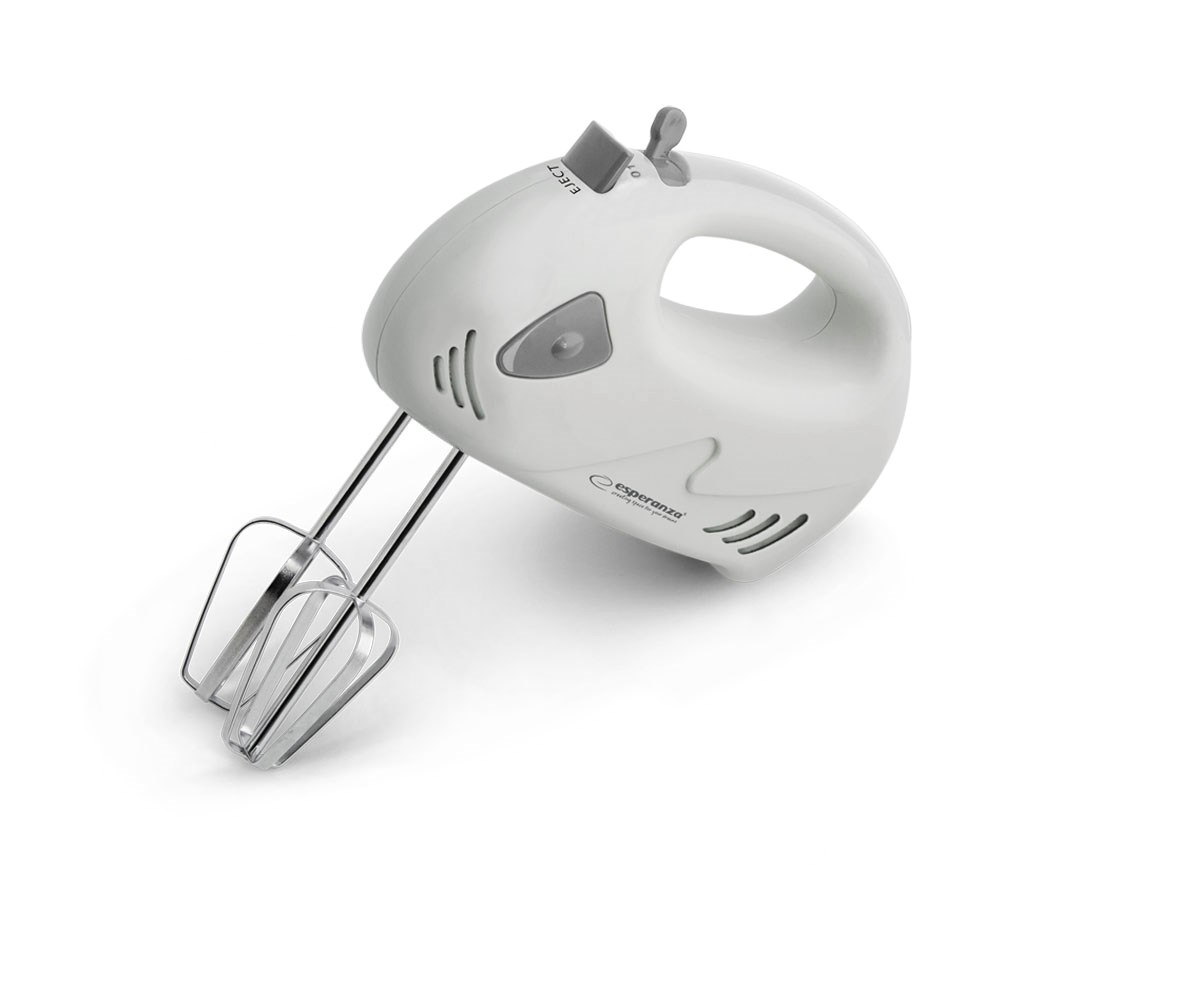 ESPERANZA MIKSER RĘCZNY MUFFIN SZARY 150W — zdjęcie 1 z 4
