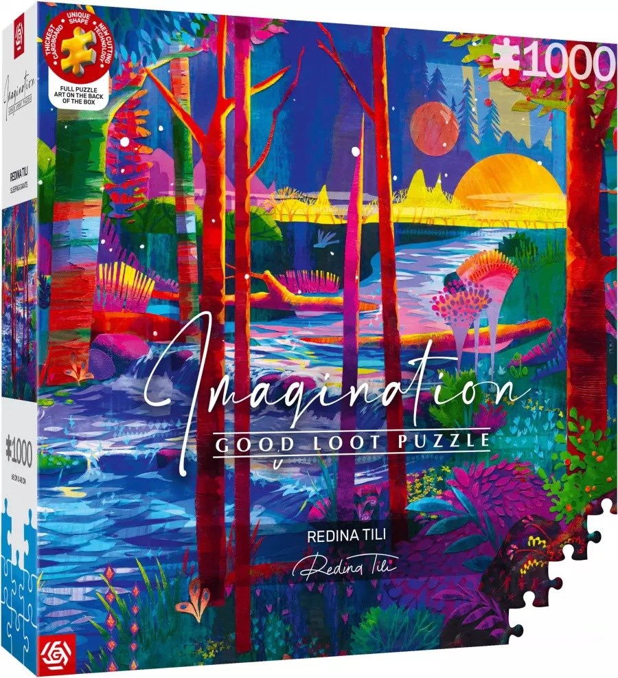 Puzzle Good Loot: Redina Tili - Śpiące Olbrzymy, 1000 elementów — zdjęcie 1 z 5