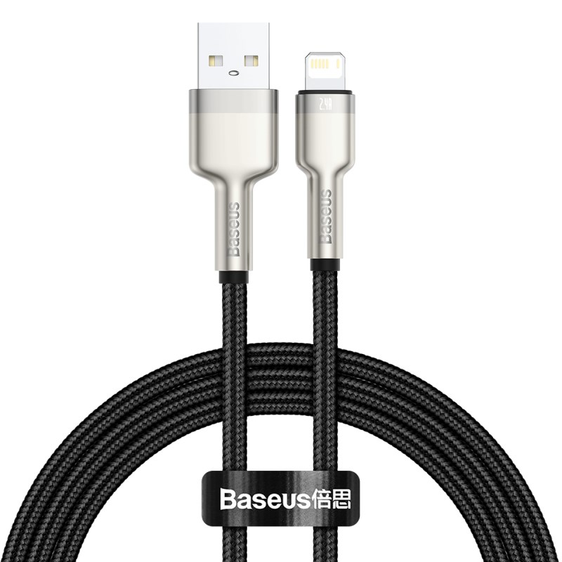 BASEUS CAFULE KABEL USB DO LIGHTNING 2.4A, 1M — zdjęcie 1 z 8