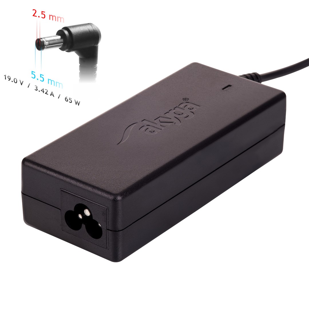 Zasilacz Akyga AK-ND-01 dla Asus, Toshiba, HP — zdjęcie 1 z 6