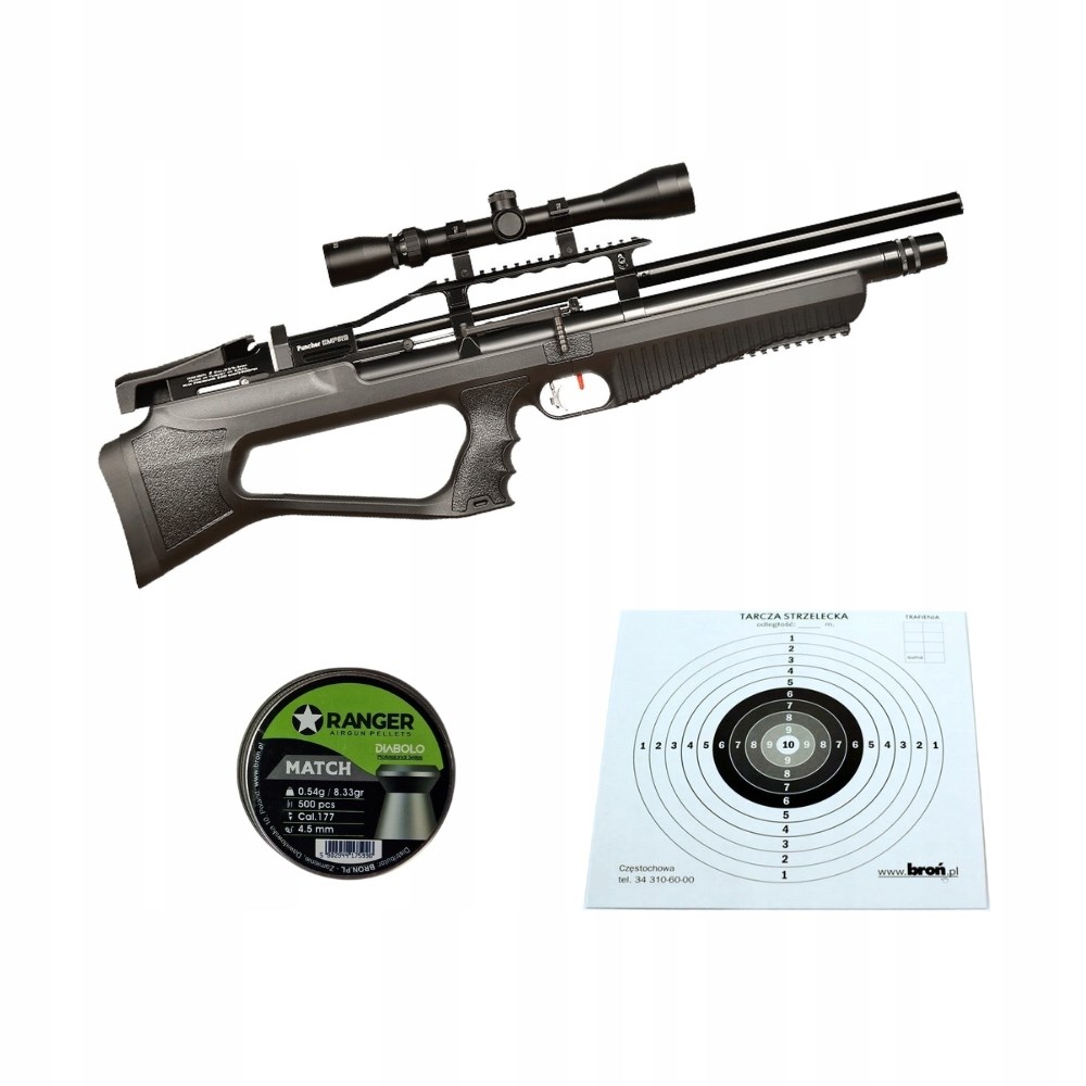 K.PN. KRAL PUNCHER Empire polimer PCP 4,5 mm ekp<17J — zdjęcie 1 z 3