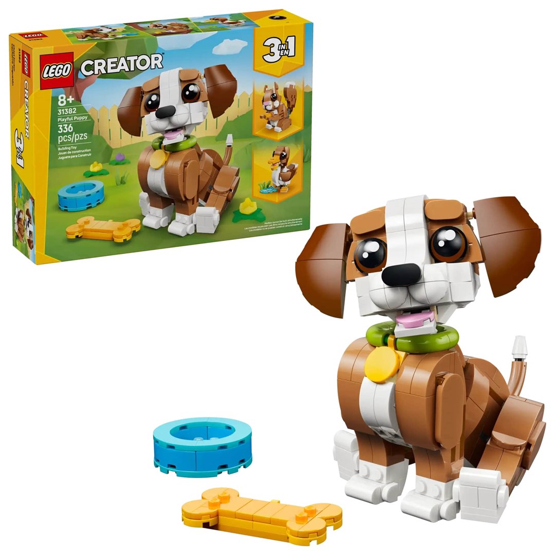 LEGO Creator 3w1 - Psotny szczeniaczek — zdjęcie 1 z 8