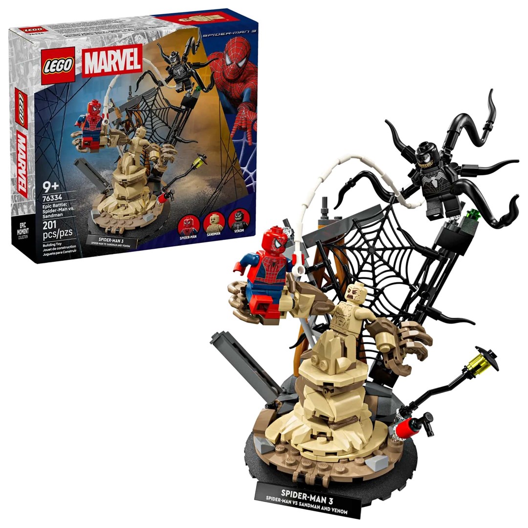 LEGO Marvel 76334 - Zestaw Spider-Man kontra Sandman — zdjęcie 1 z 8
