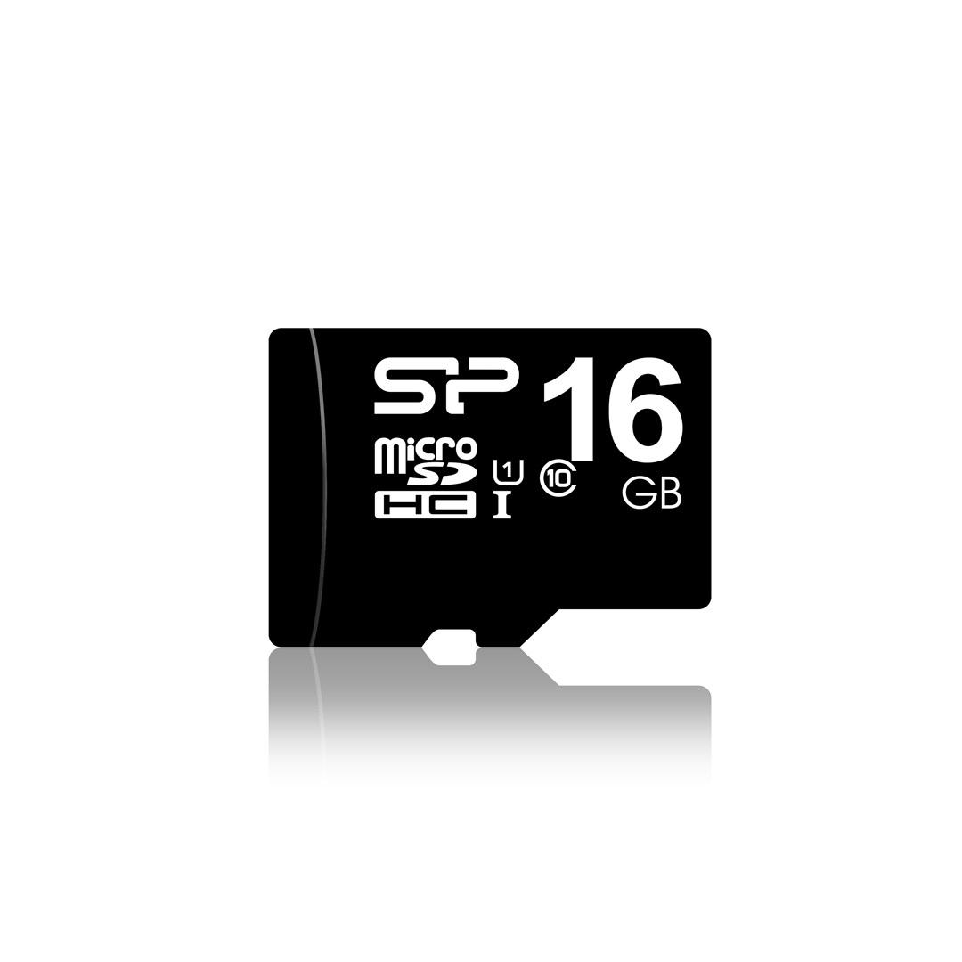 Karta Silicon Power microSDHC 16GB Class 10 + Adapter — zdjęcie 1 z 4