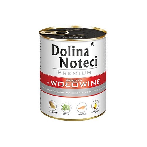 DOLINA NOTECI Premium wołowina 800g mokra