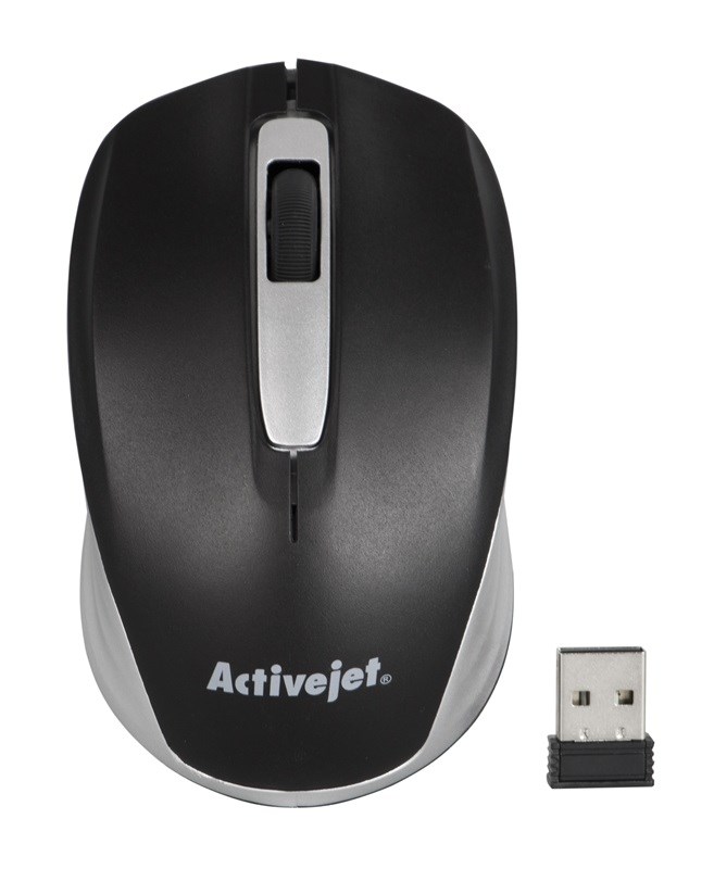 Activejet AMY-313 Mysz Bezprzewodowa USB 1200 DPI — zdjęcie 1 z 5