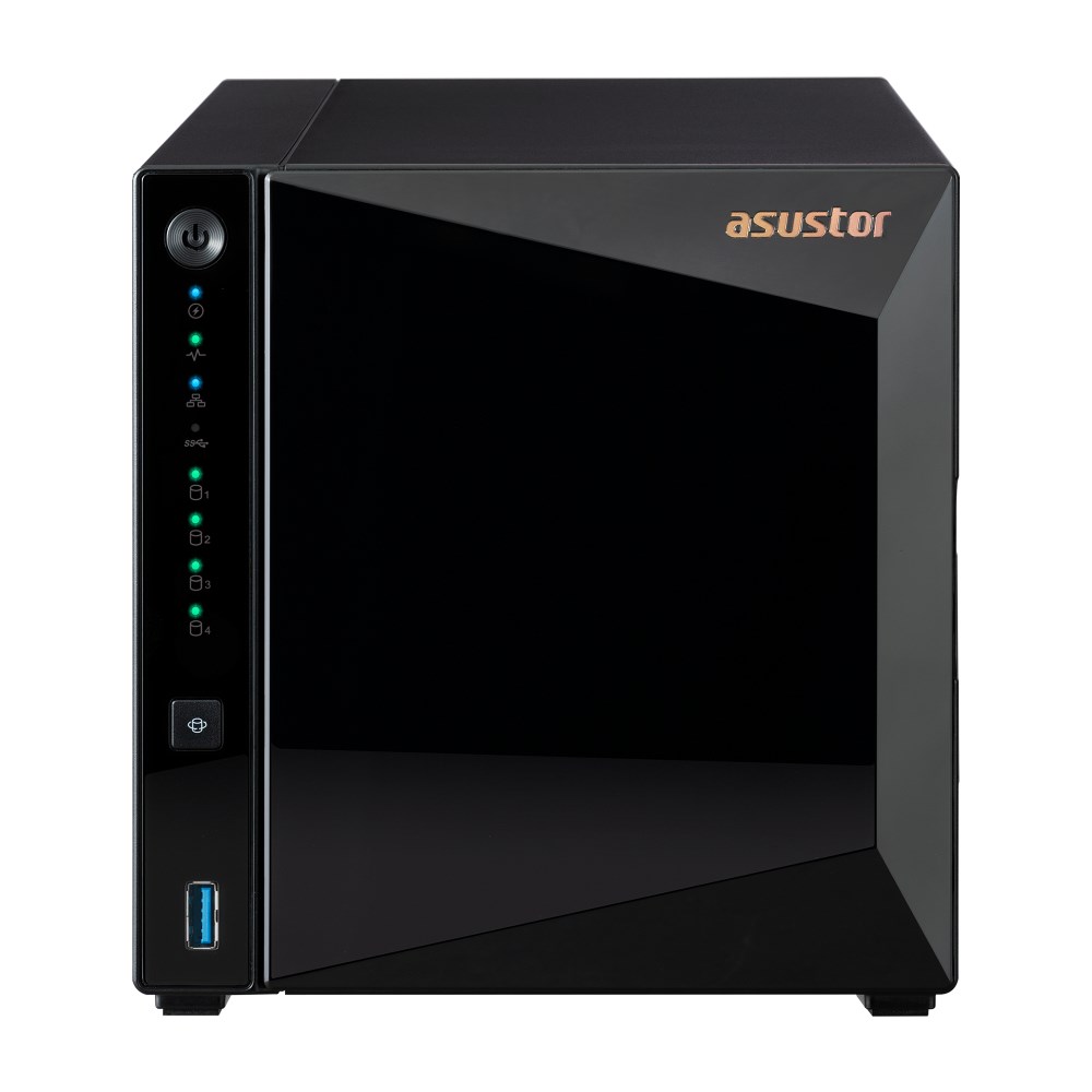 NAS Asustor AS3304T v2; 4x HDD/SSD; RTD1619B, 2GB DDR4 — zdjęcie 1 z 6