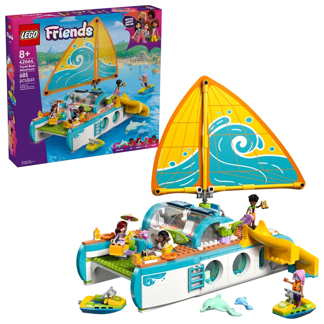 LEGO Friends 42664 - Przygoda na łodzi — zdjęcie 1 z 8