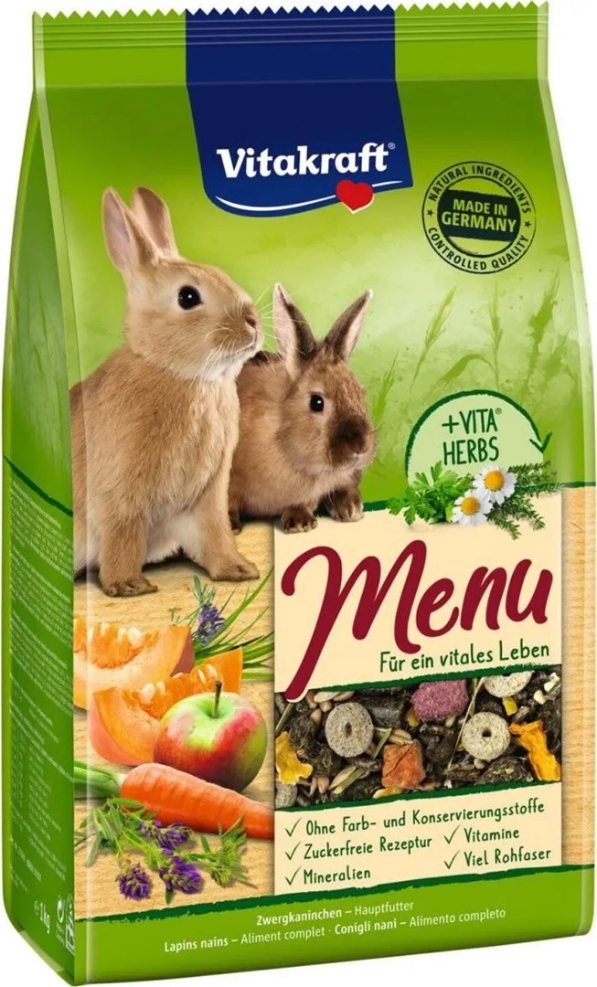 VITAKRAFT MENU VITAL 3kg - Karma dla Królika