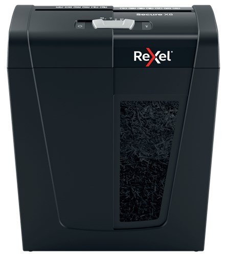 Rexel Niszczarka Secure X8, 8 Kartek, 14 l Kosz — zdjęcie 1 z 7
