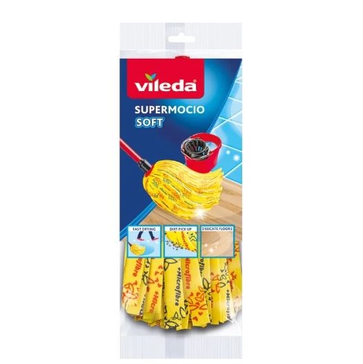Wkład do mopa Vileda Soft - Żółty — zdjęcie 1 z 5