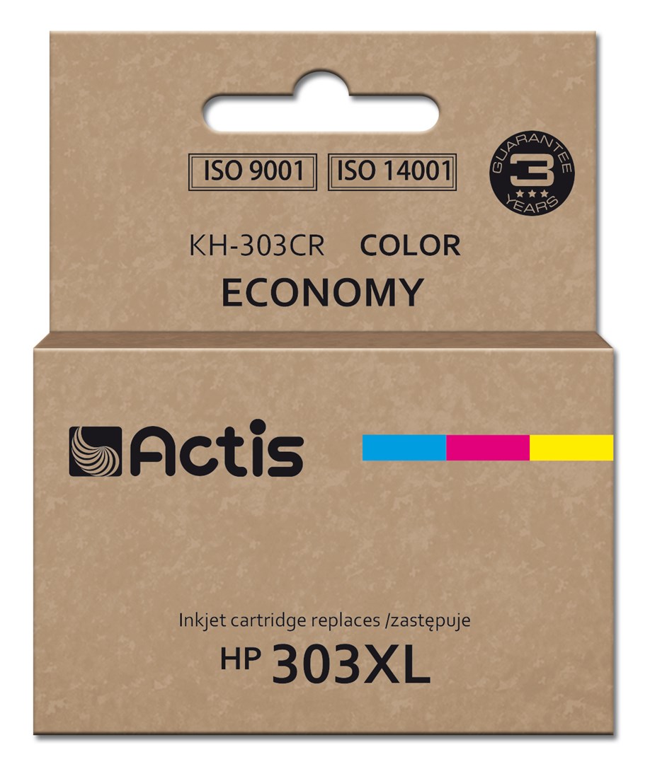 Actis KH-303CR Tusz, Kompatybilny z HP ENVY Photo