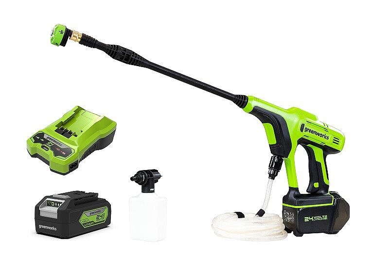 GREENWORKS G24PWK4 - Myjka ciśnieniowa 4Ah Zielona — zdjęcie 1 z 3