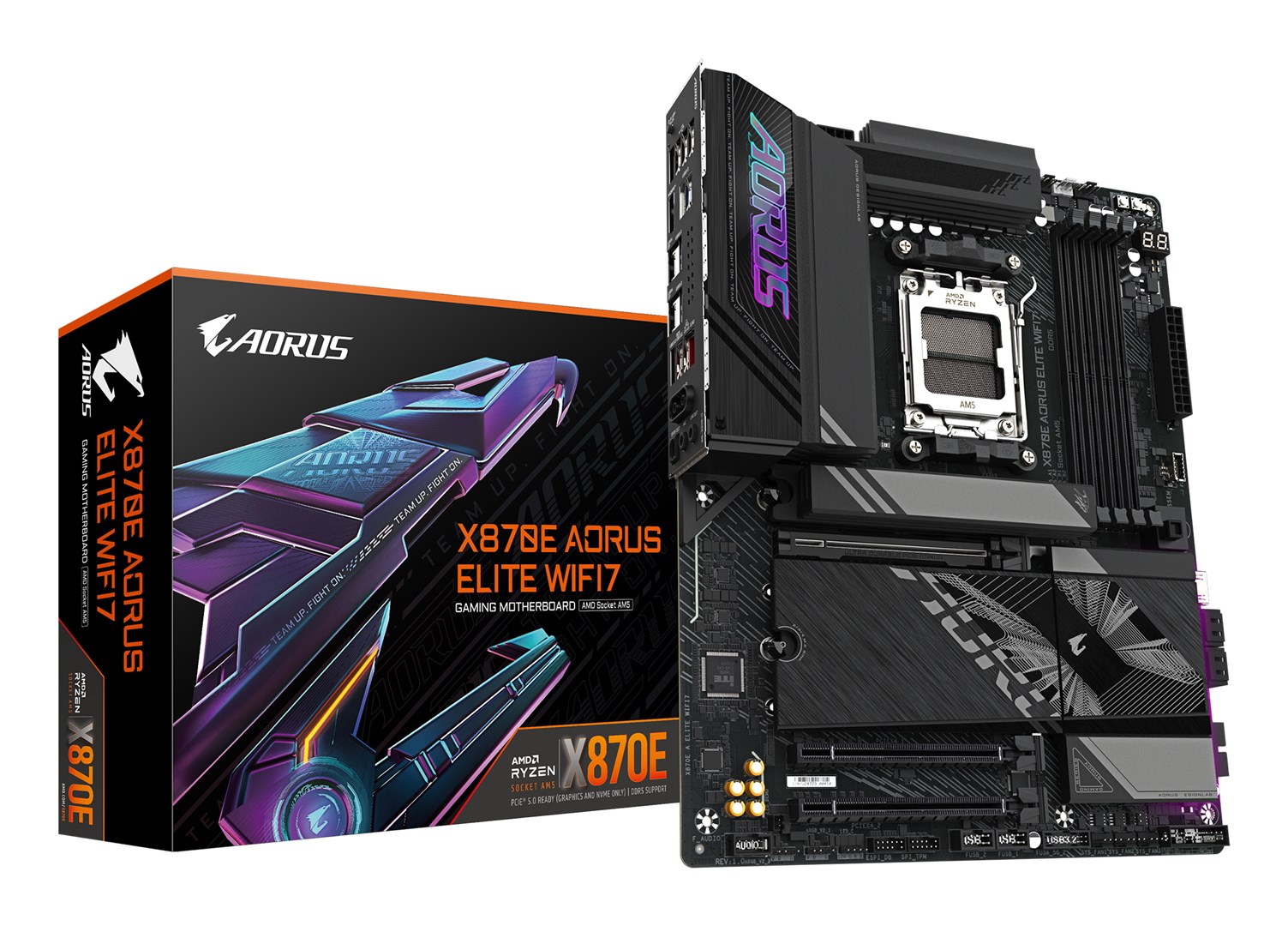 Płyta główna Gigabyte X870E AORUS ELITE WIFI7 — zdjęcie 1 z 6
