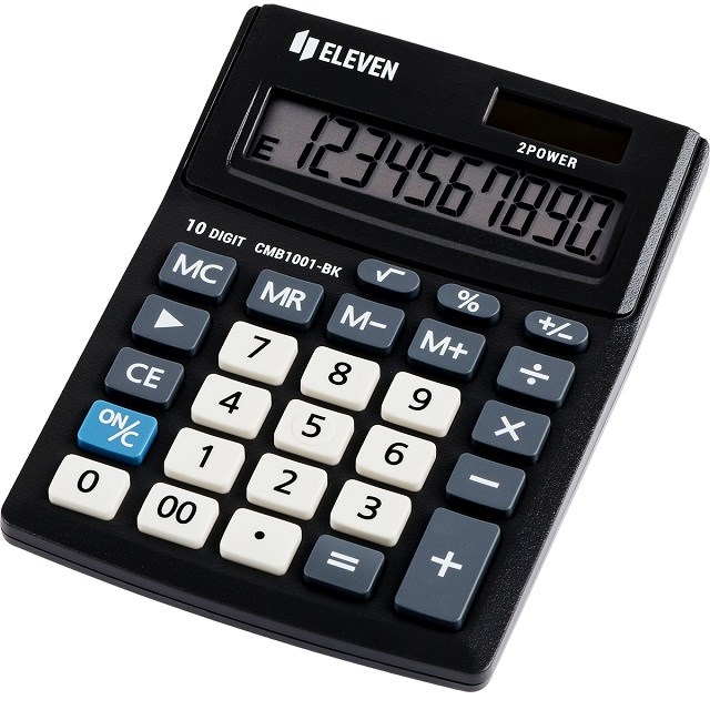 Eleven Kalkulator Biurowy CMB1001-BK Czarny — zdjęcie 1 z 8