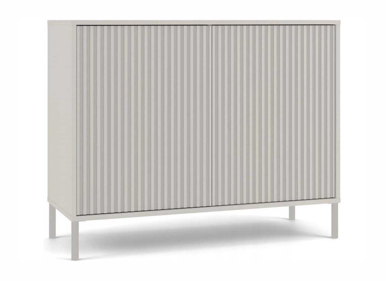 Komoda KAMARO 2D SLIM KASZMIR 4 Półki Metal — zdjęcie 1 z 8