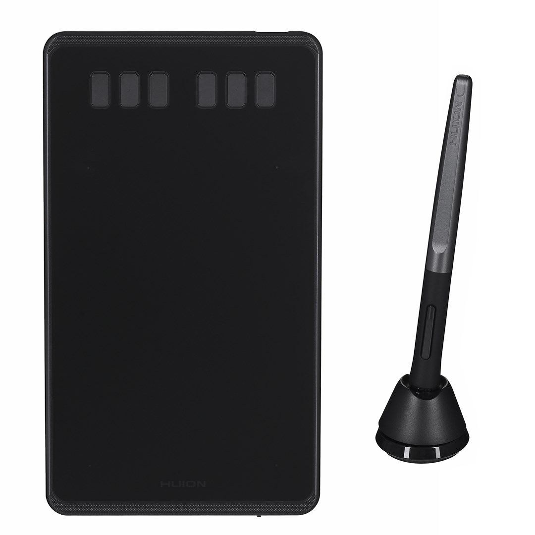 Tablet graficzny Huion H640P czarny 277g — zdjęcie 1 z 8