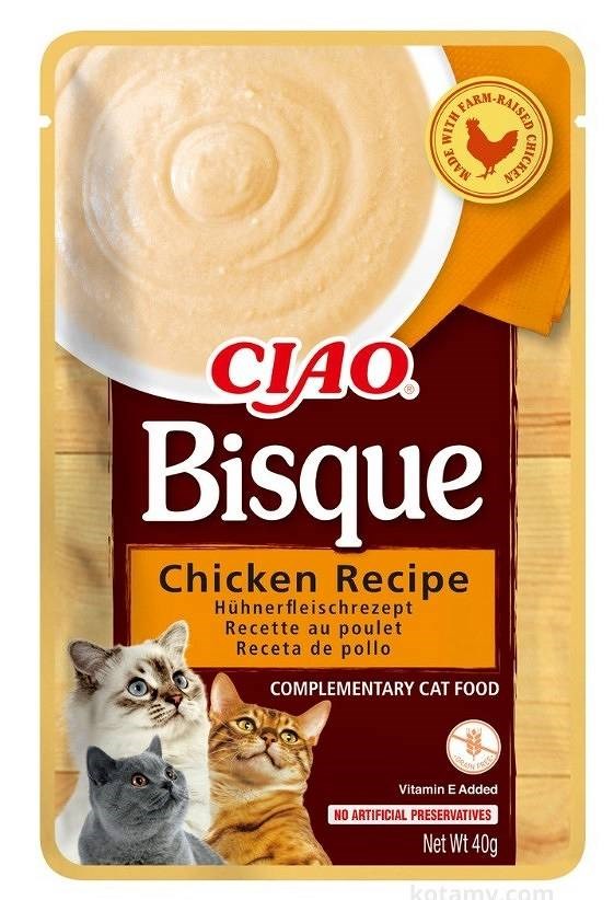 INABA CIAO Gęsta zupa z kurczakiem 40g — zdjęcie 1 z 5