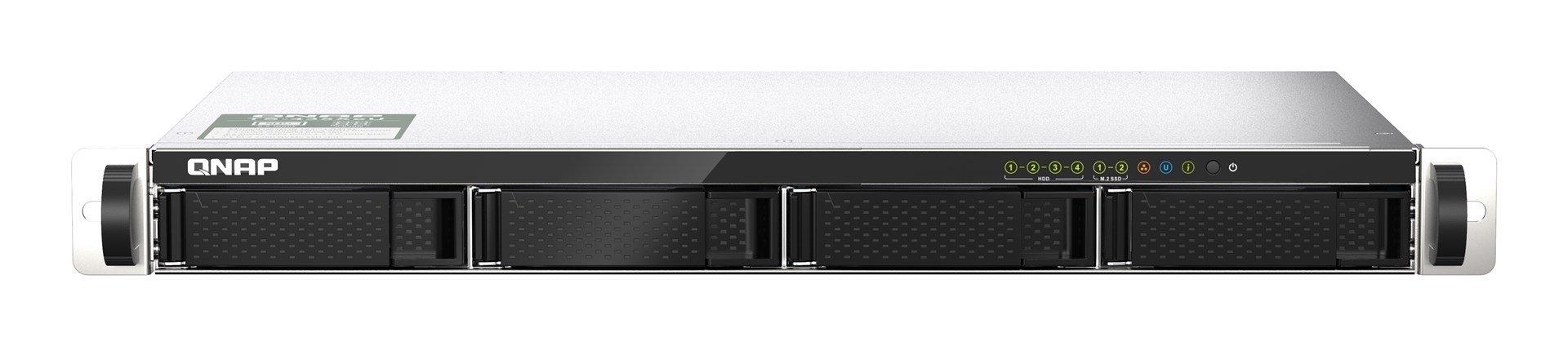 Qnap TS-435XeU-4G, 1U NAS, 4 x SATA, 4GB DDR4 — zdjęcie 1 z 6