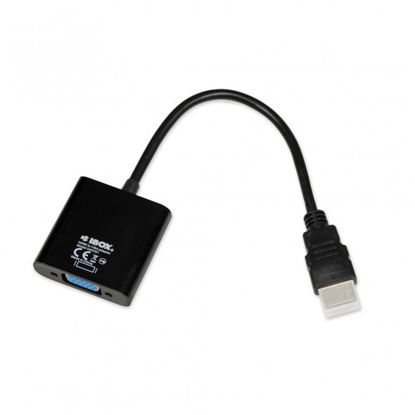 Adapter IBOX IAHV01 HDMI do VGA 1m czarny — zdjęcie 1 z 4