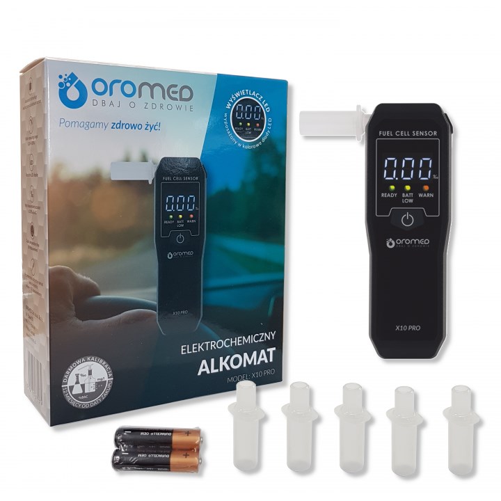 Alkomat OroMed X10 PRO - Bezdotykowy — zdjęcie 1 z 5