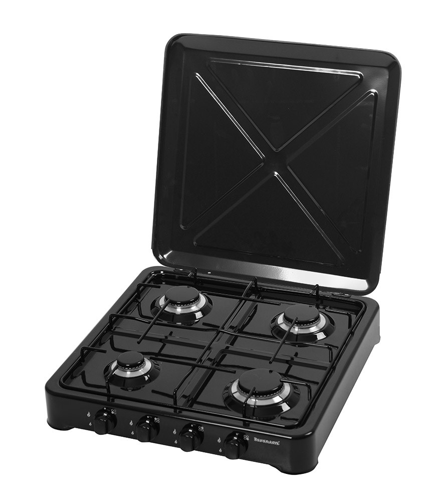 Kuchenka gazowa nastawna 4-palnikowa Ravanson K-04TB — zdjęcie 1 z 3
