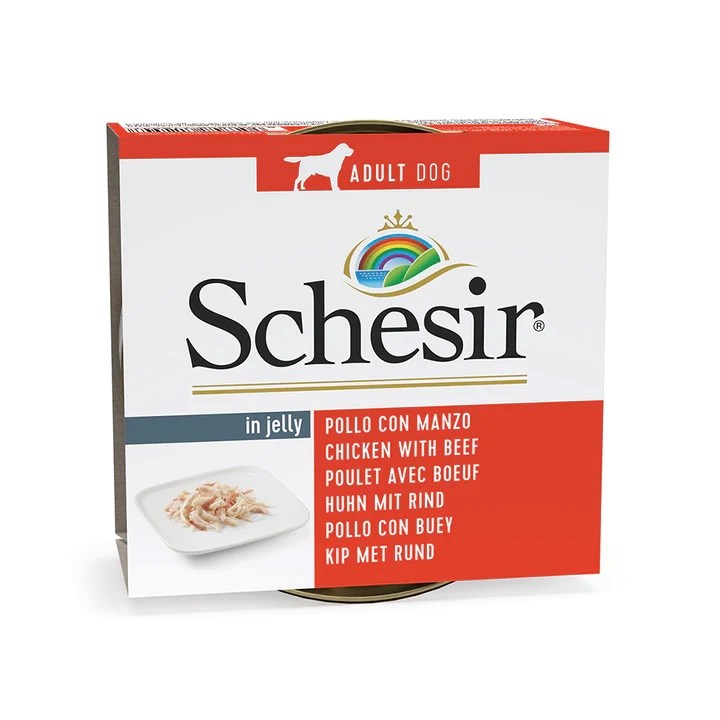 SCHESIR Adult 150g Fileciki z Kurczaka i Wołowiną — zdjęcie 1 z 2