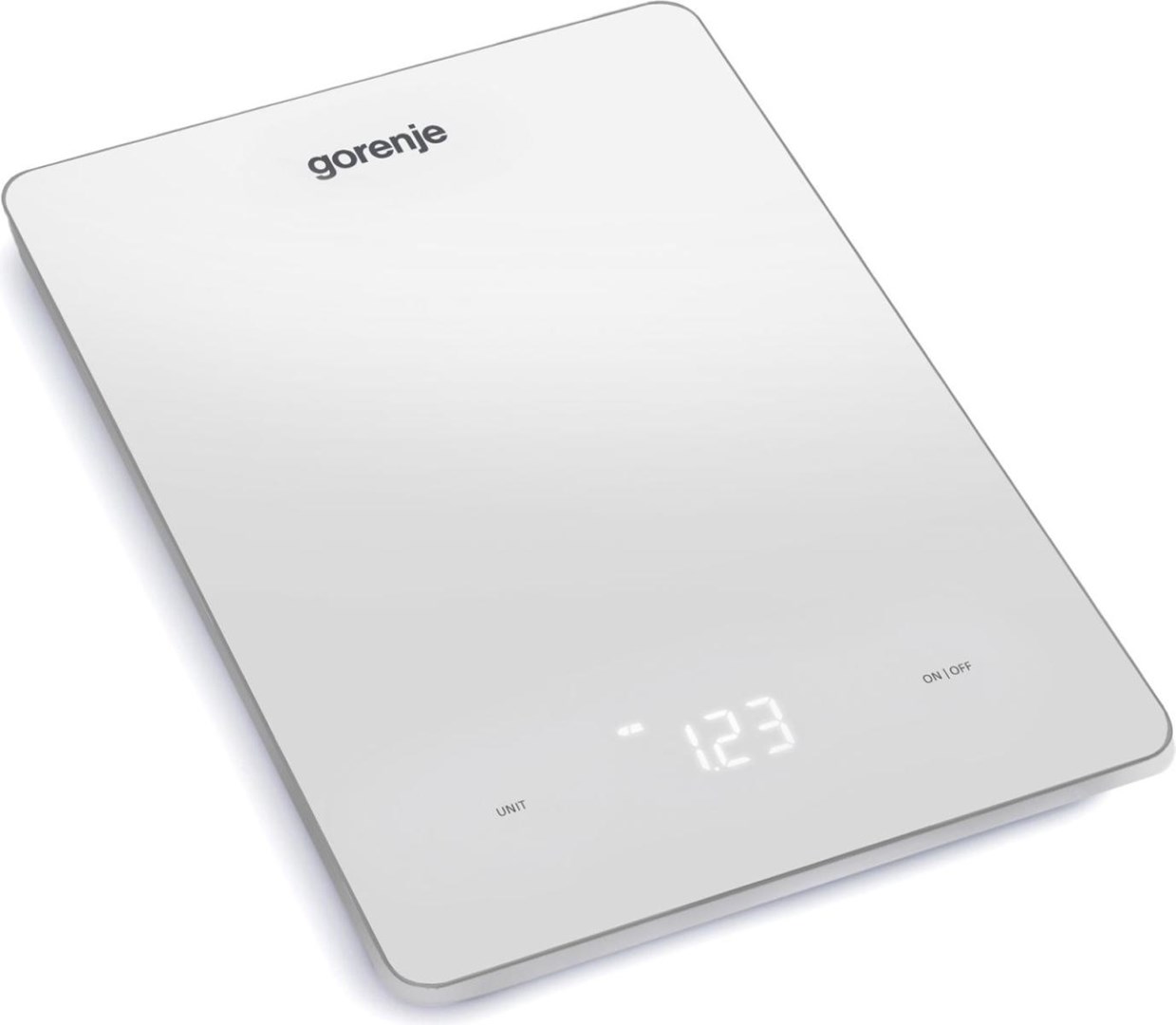 Waga kuchenna Gorenje KT10LBW, biała, 10 kg — zdjęcie 1 z 3