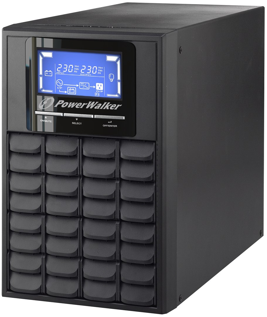 Zasilacz UPS POWER WALKER VFI 1000 C LCD (1000VA) — zdjęcie 1 z 3